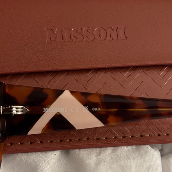 Missoni Brown Tortoise Sunglasses